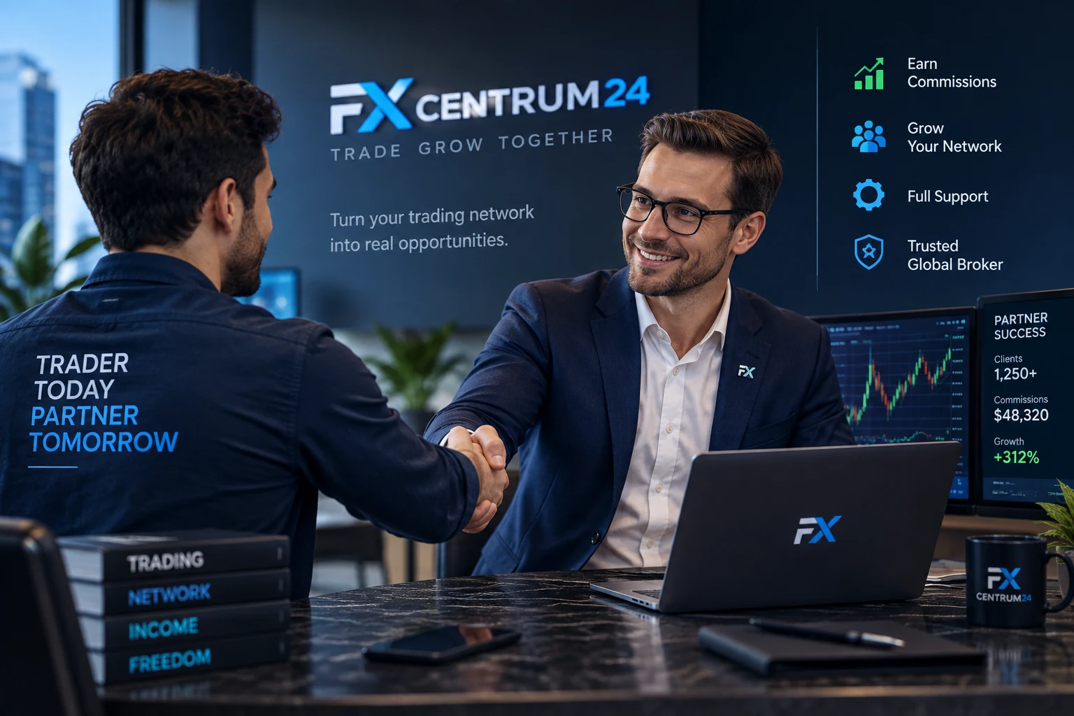 FXCentrum24 trader partnership collaboration